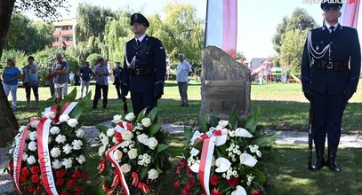 Zginął z rąk bandyty. Dziś odsłonięto w Raciborzu jego obelisk