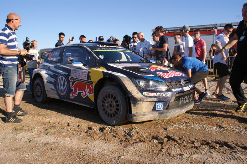 Volkswagen Polo R WRC w 72. Rajdzie Polski - Mikołajki 2015