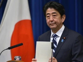 shinzo abe japonia premier japonii