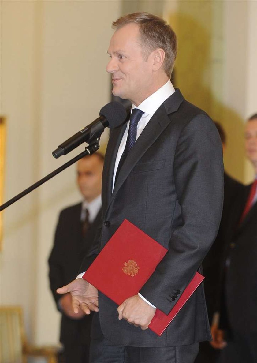 Prezydent desygnował Tuska na premiera rządu 