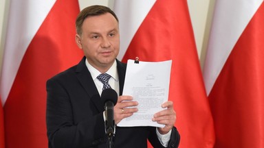 Prezydent Andrzej Duda wydał oświadczenie ws. ustawy reformującej sądy