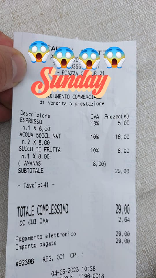 Muža suma poriadne prekvapila.