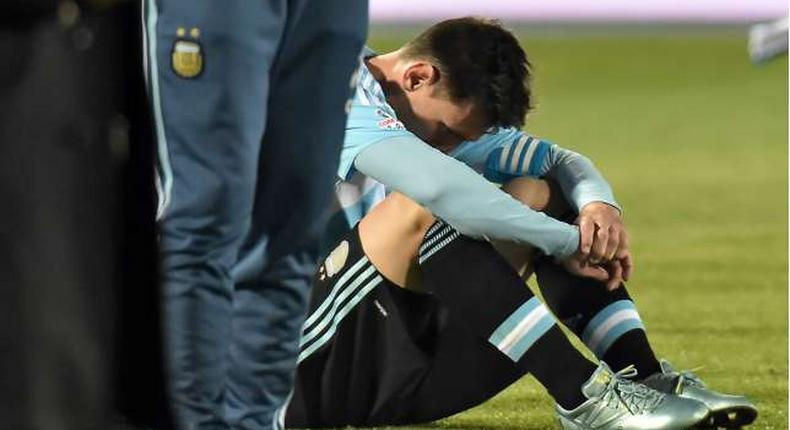 Three finals, three defeats for Argentina's Lionel Messi, Javier Mascherano