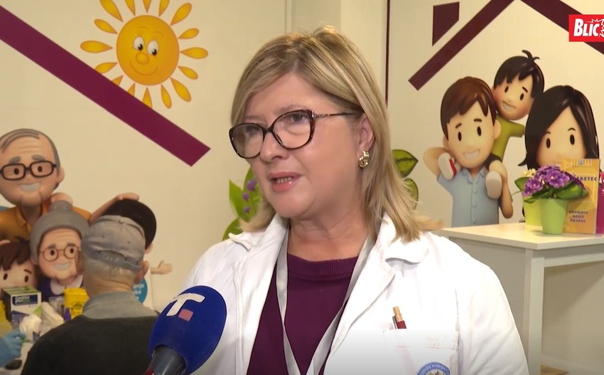 načelnica Službe za zdravstvenu zaštitu odraslih stanovnika DZ Voždovac Dragana Milošević