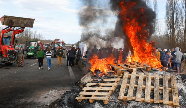 Protest poljoprivrednika u Francuskoj
