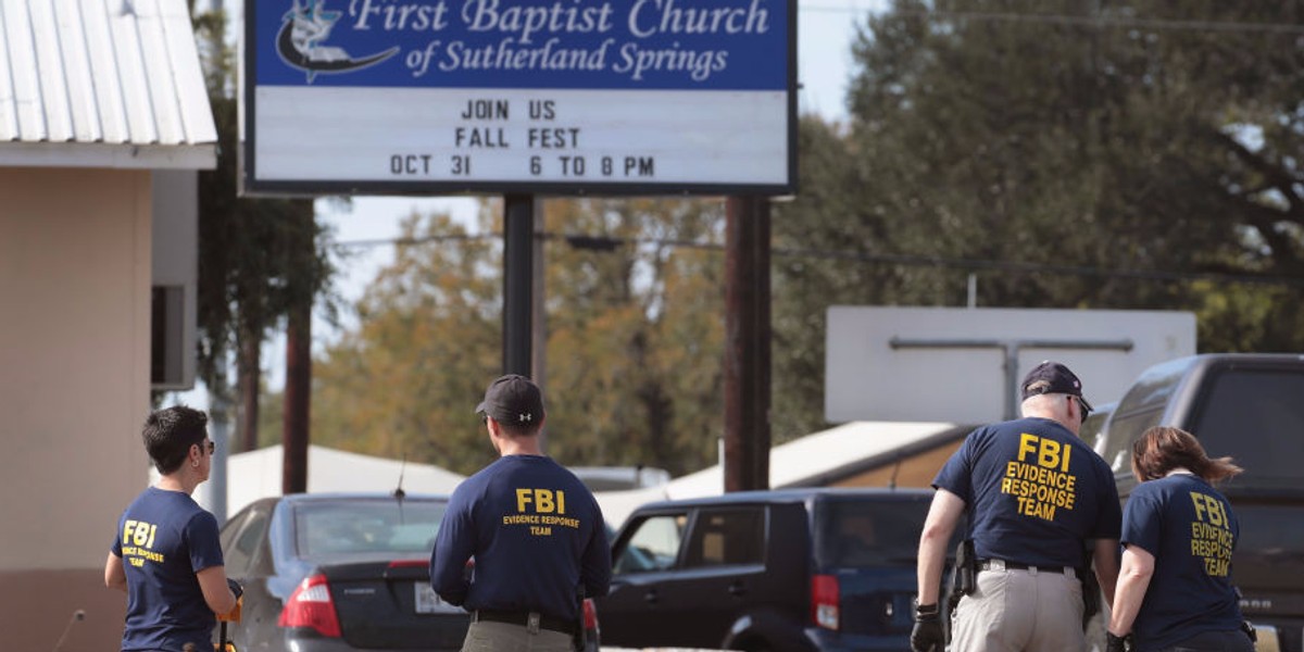 Why the Texas church shooting isn't being called terrorism