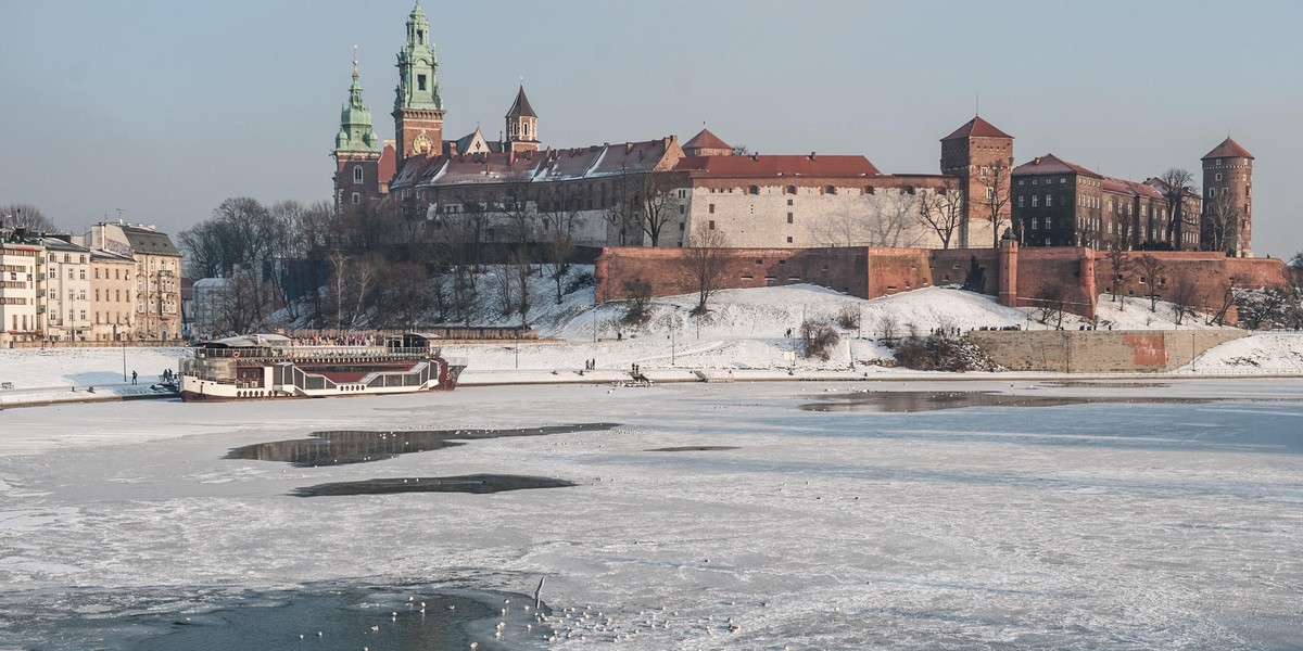 Zamarznięta Wisła