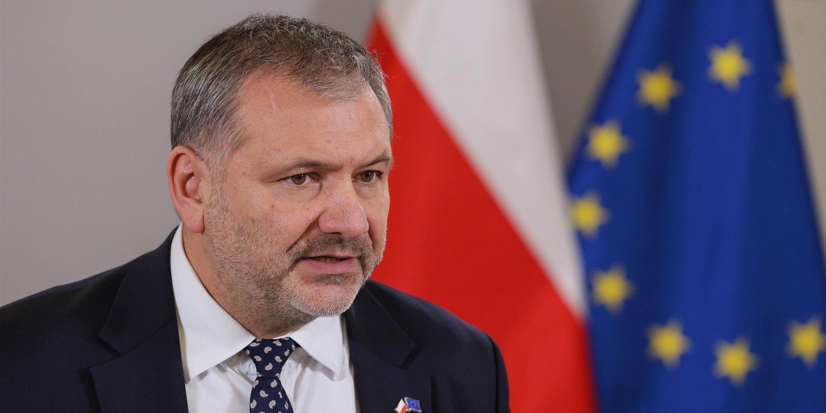 Minister sprawiedliwości Waldemar Żurek na konferencji prasowej 22 grudnia 2025 r.