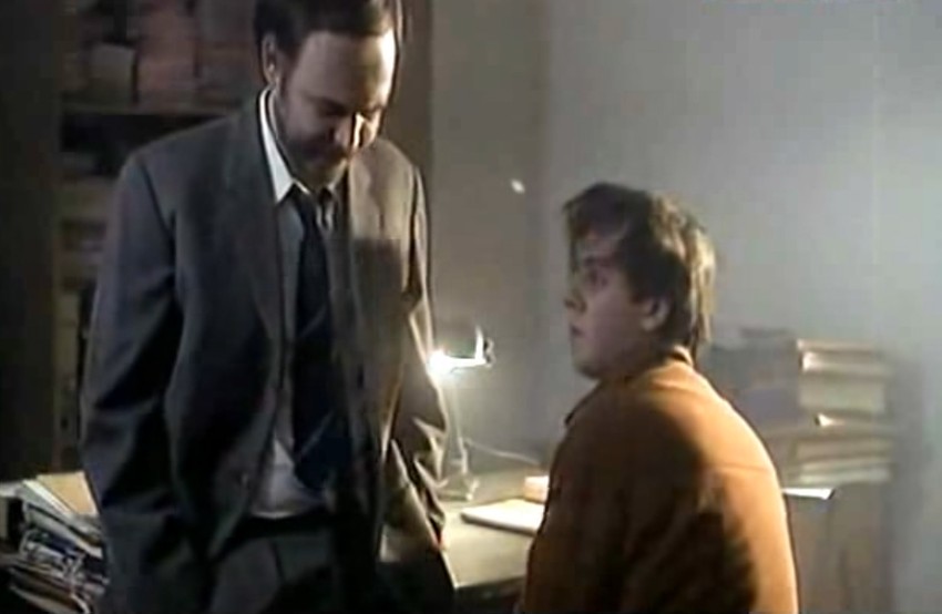 Žarko Laušević i Aleksandar Berček u filmu "Dogodilo se na današnji dan"