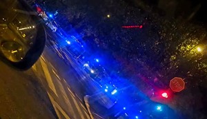 Požar u Gandijevoj ulici sinoć na Novom Beogradu