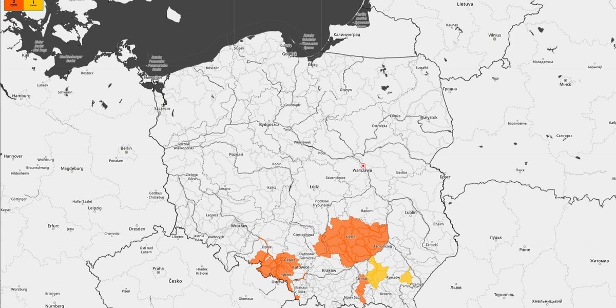 IMGW wydało ostrzeżenia hydrologiczne.