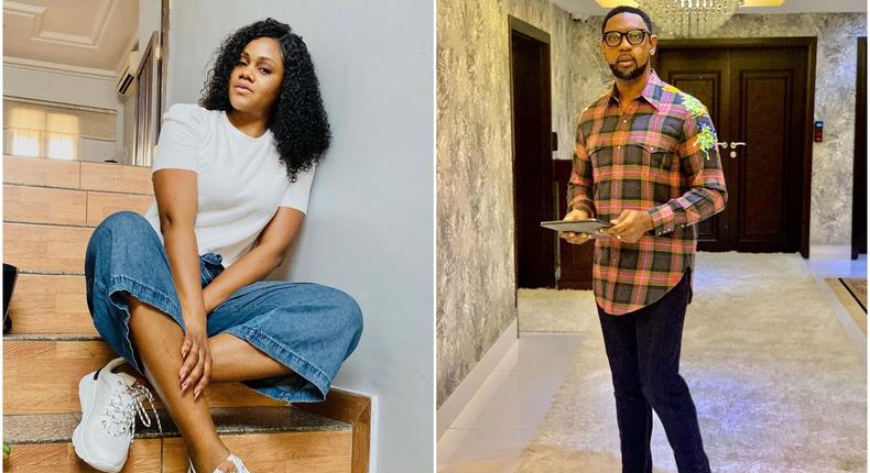 Busola Dakolo says the Ministry of Justice is ready to prosecute Biodun Fatoyinbo over the rape allegations levelled against him [Instagram/BusolaDakolo] [Instagram/BiodunFatoyinbo]