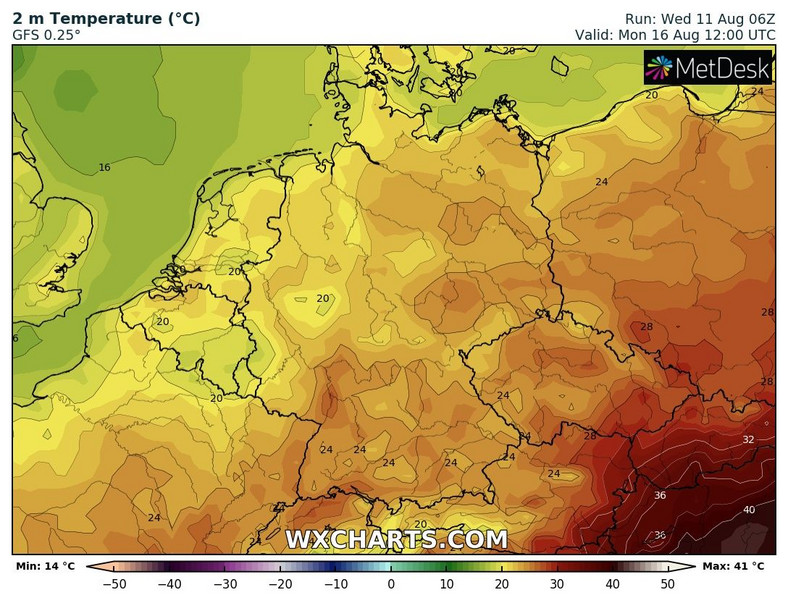 Początek tygodnia w Niemczech przyniesie duże ochłodzenie