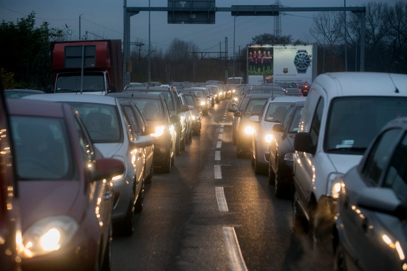 Tunel paraliżuje Katowice