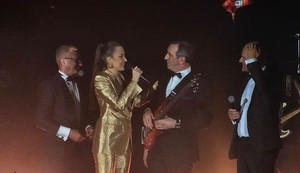 Žika Jakšić na koncertu Aleksandre Prijović