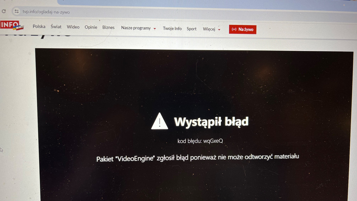 TVP Info wyłączone. Internet komentuje