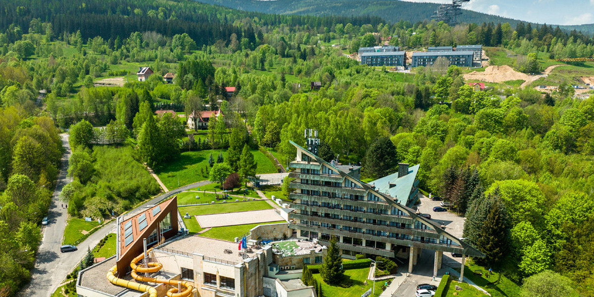 Interferie Aquapark Sport Hotel Malachit - widok z góry