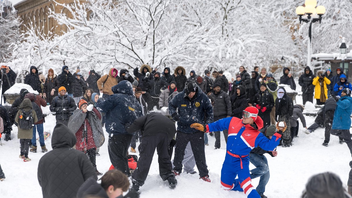 Grudvanje u Njujorku