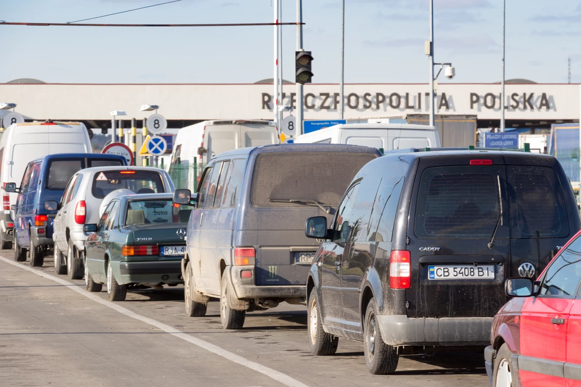 Kontrola na polsko-ukraińskim przejściu granicznym