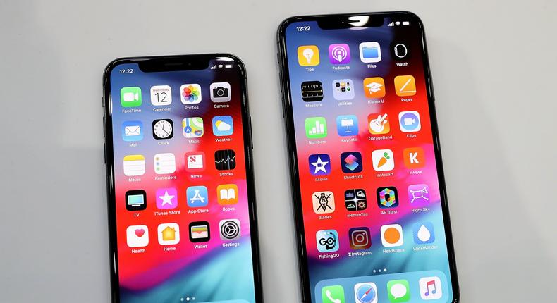 iPhone XS and XS Max