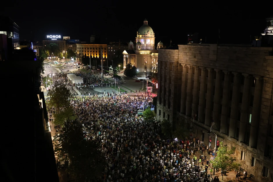 Beograd snimak dronom