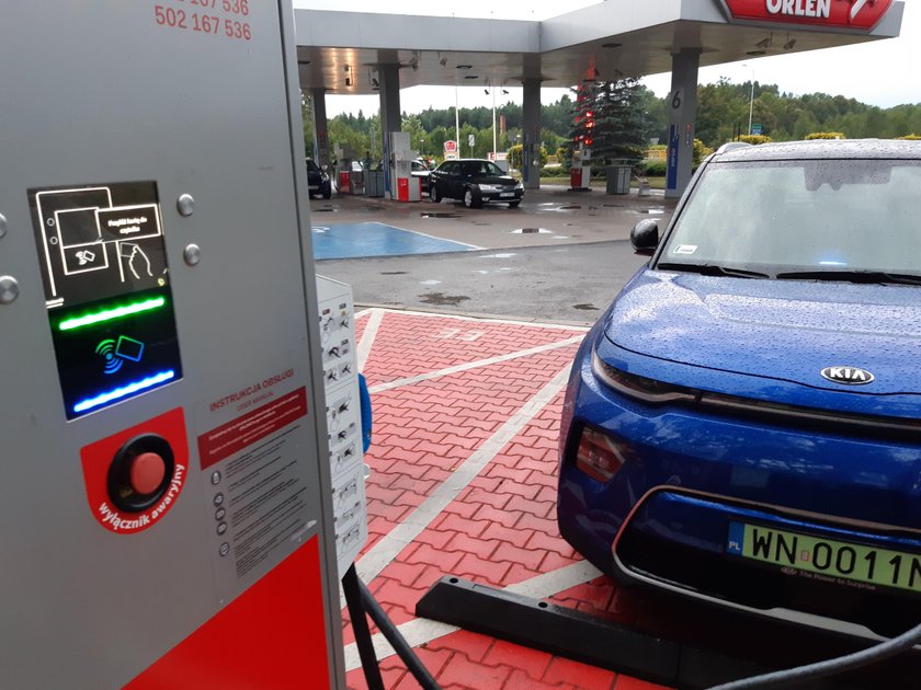 Kia Soul EV - ładowanie