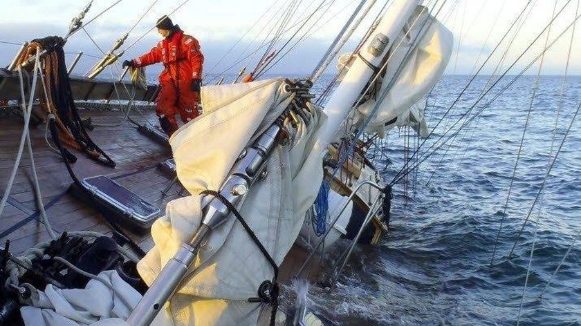 Polski jacht Zjawa IV utknął na mieliźnie u wybrzeży Szwecji