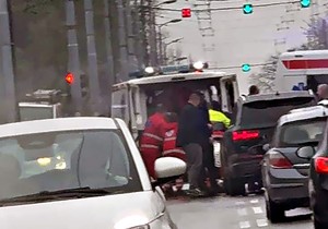 Saobraćajna nesreća na Dedinju 