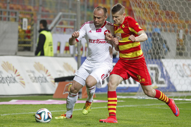 T-Mobile Ekstraklasa: Jagiellonia Białystok - Wisła Kraków 2:1