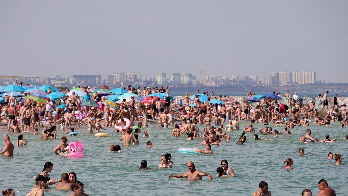 Plaža u Odesi, Ukrajina