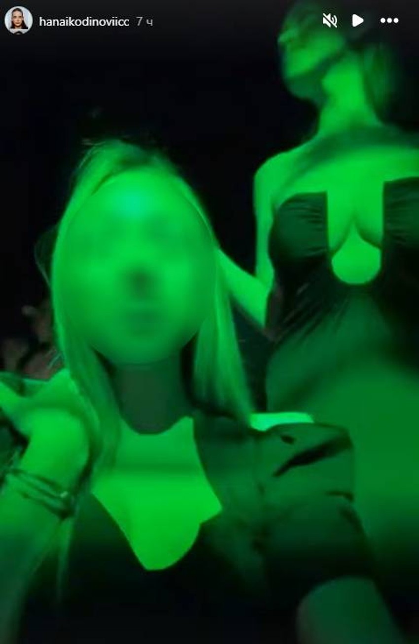 Hana Ikodinović u ubitačnoj haljini