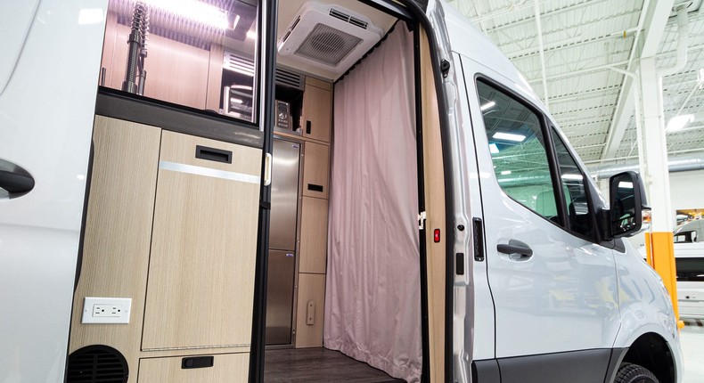 The Last Resort Mercedes-Benz Sprinter conversion by Advanced RV.