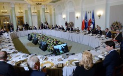 Robocza kolacja przywódców państw NATO w Pałacu Prezydenckim. 'To będzie polska kuchnia'