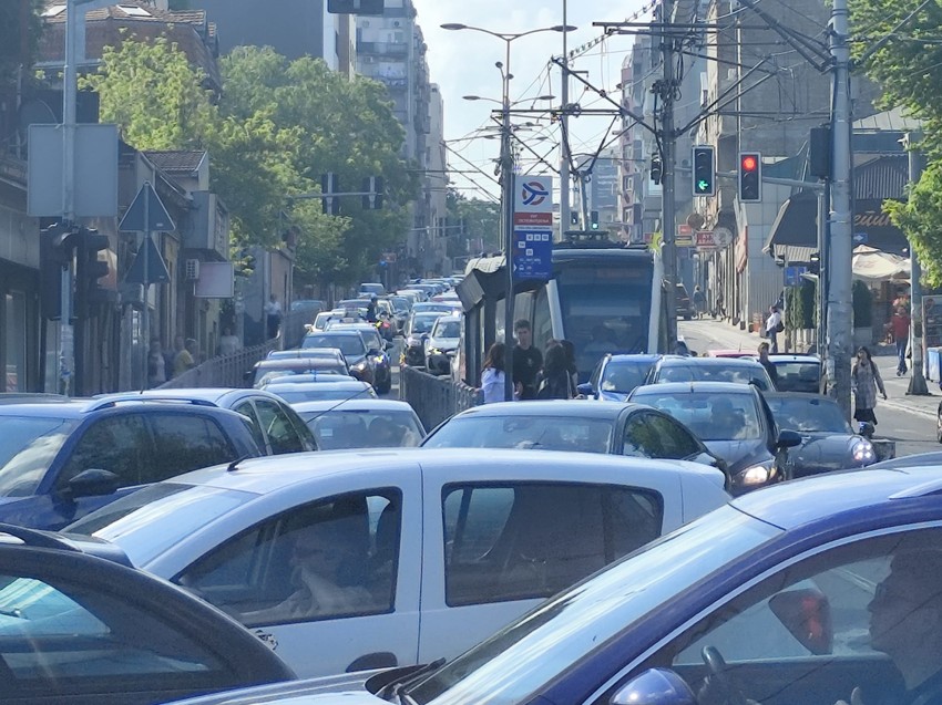 Zastoj u Vojvode Stepe