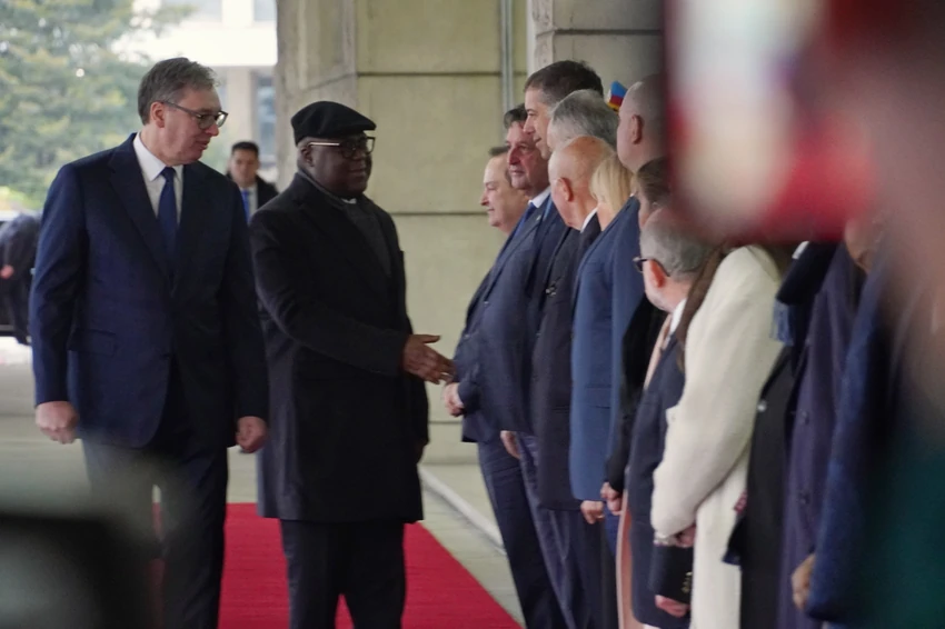 Aleksandar Vučić i Feliks Čisekedi