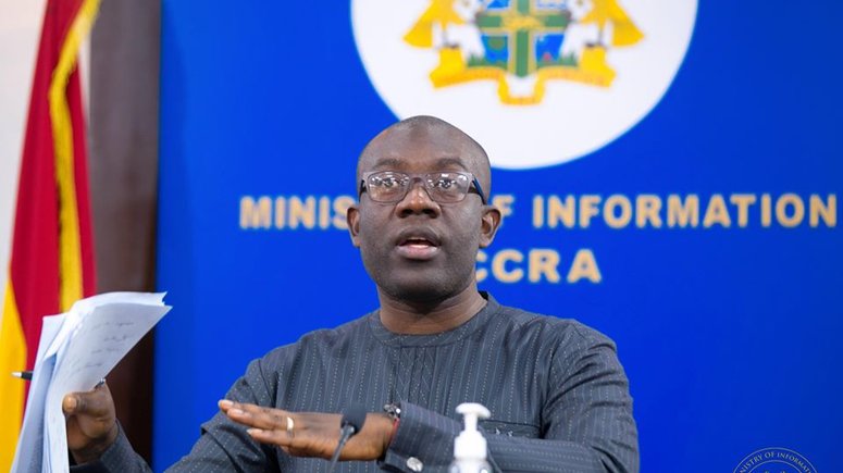 Information Minister, Kojo Oppong Nkrumah