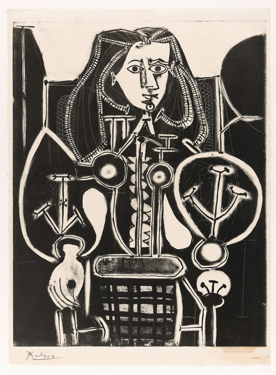 "Kobieta w fotelu nr 4" Picasso w Warszawie. Wyjątkowa wystawa w Muzeum Narodowym