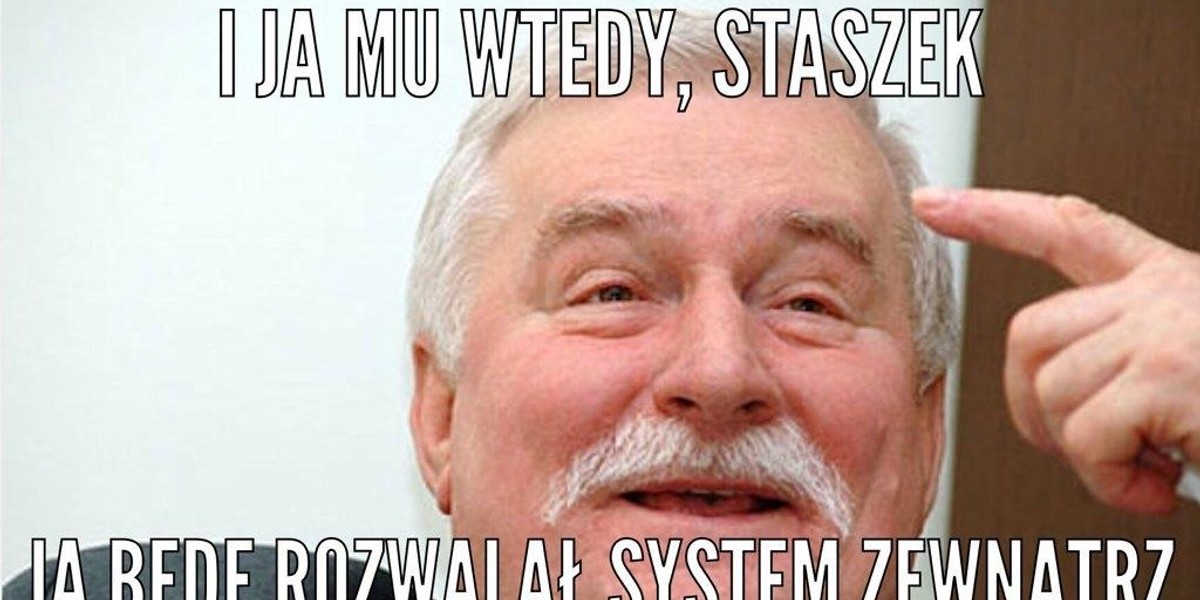 Wałęsa potwierdza słowa Piotrowicza. Nowe memy 