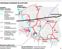 Tak zmieni się Polska. Zobacz mapę najważniejszych inwestycji w ciągu 5 lat