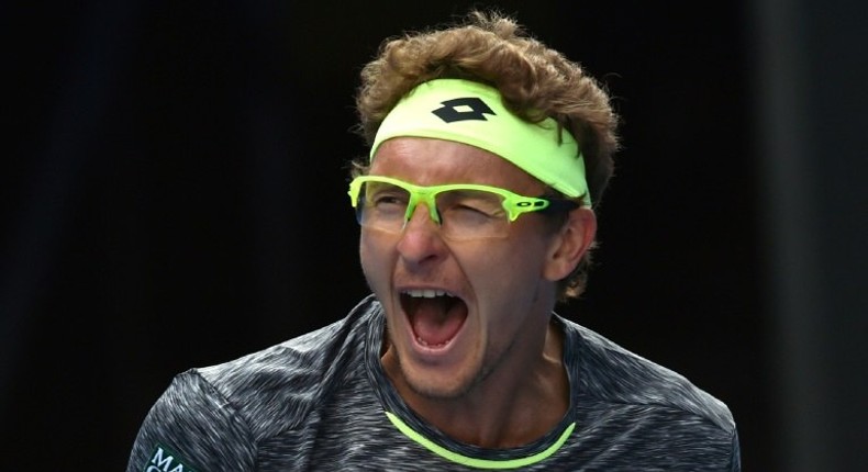 Uzbekistan's Denis Istomin shocked defending champion Novak Djokovic in the second round of the Australian Open on January 19, 2017