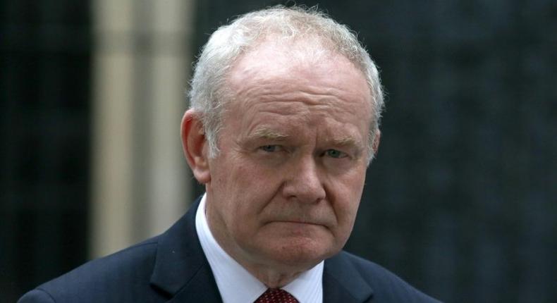 Martin McGuinness resigned as Northern Ireland's deputy first minister in January amid ill-health and a breakdown in relations with the rival Democratic Unionist Party