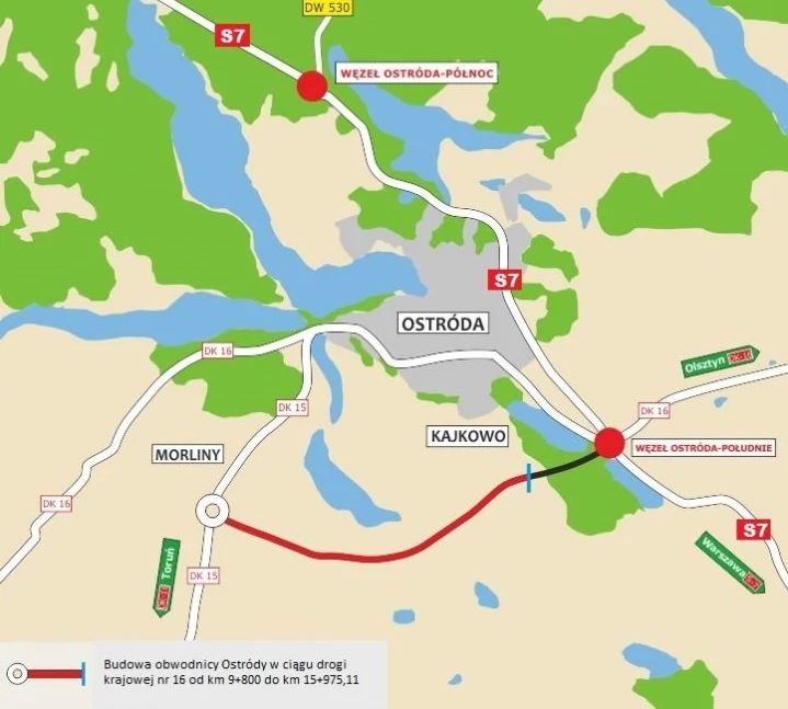 Obwodnica Ostródy DK16