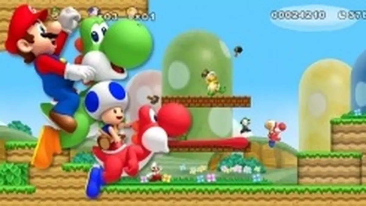 New Super Mario Bros. Wii - zobacz grę w akcji