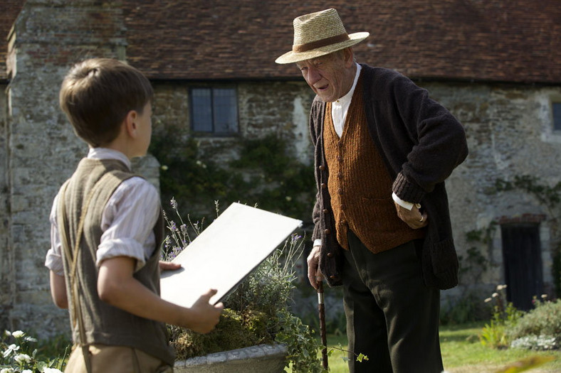Ian McKellen w filmie "Mr. Holmes" - kadr