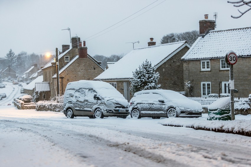 Snežna mećava u Jorkširu