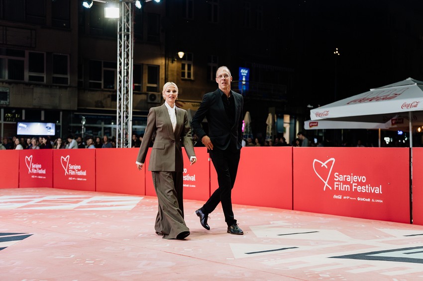 Bojana Novaković i producent Milan Stojanović