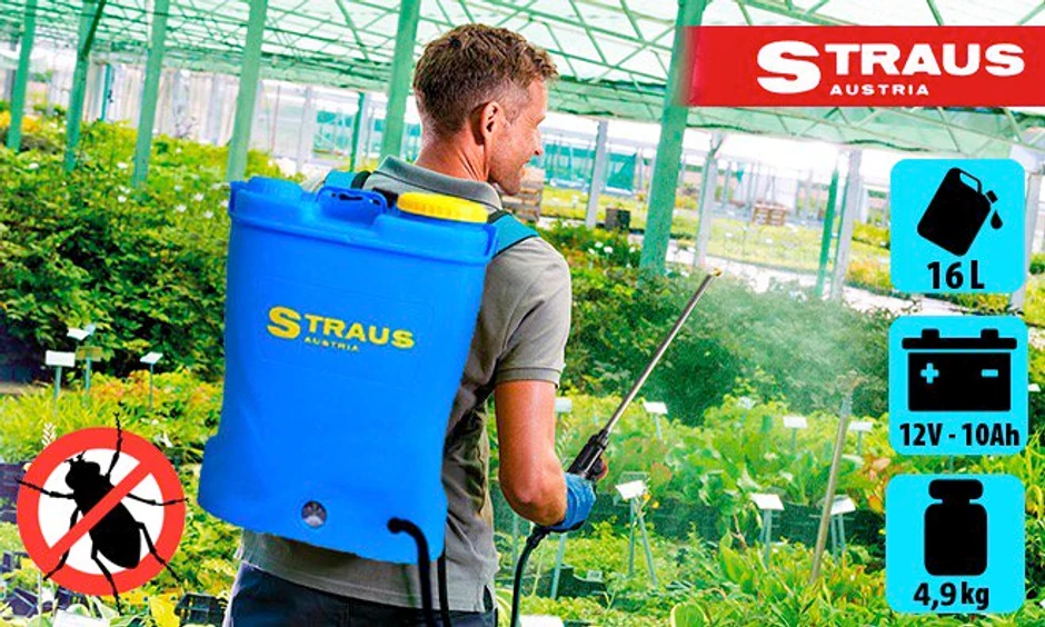 Straus baterijska prskalica