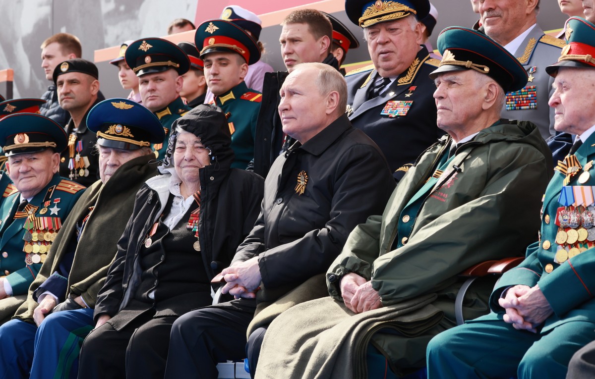 Parada zwycięstwa, Moskwa 2022, Władimir Putin EPA/MIKHAIL METZEL / KREMLIN POOL / SPUTNIK MANDATORY CREDIT Dostawca: PAP/EPA.