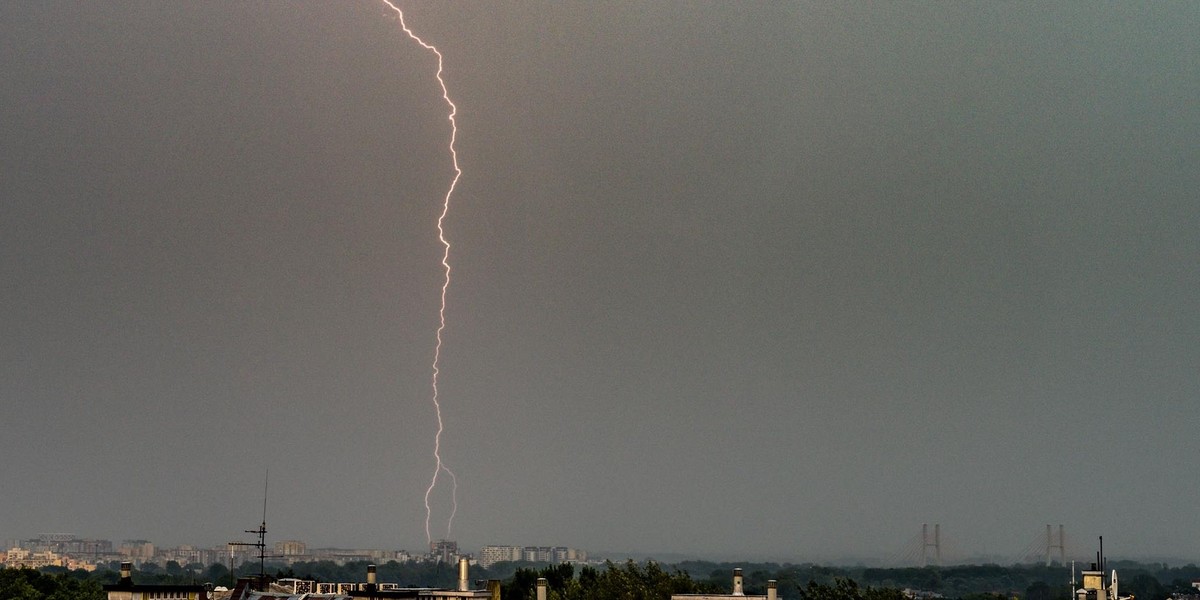 Burze i upały nad Polską