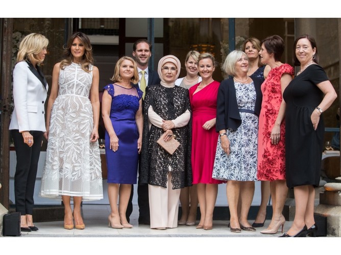 Małgorzata Tusk i partnerki przywódców krajów NATO